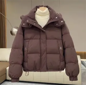 Aurora - Luxury Quilted Hooded Jacket