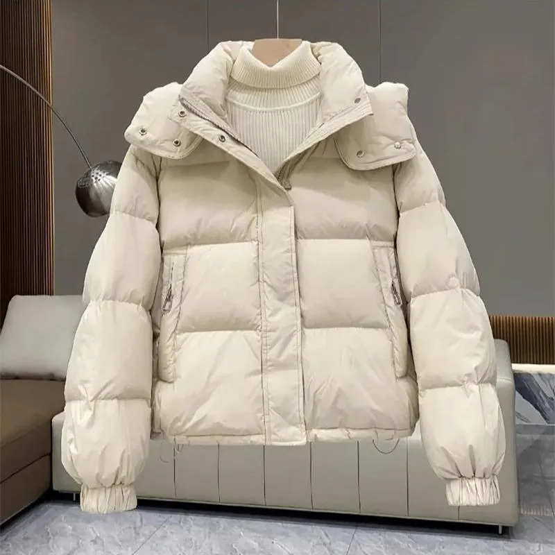 Aurora - Luxury Quilted Hooded Jacket