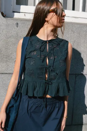 Bellerose Dotty Black Beauty Top