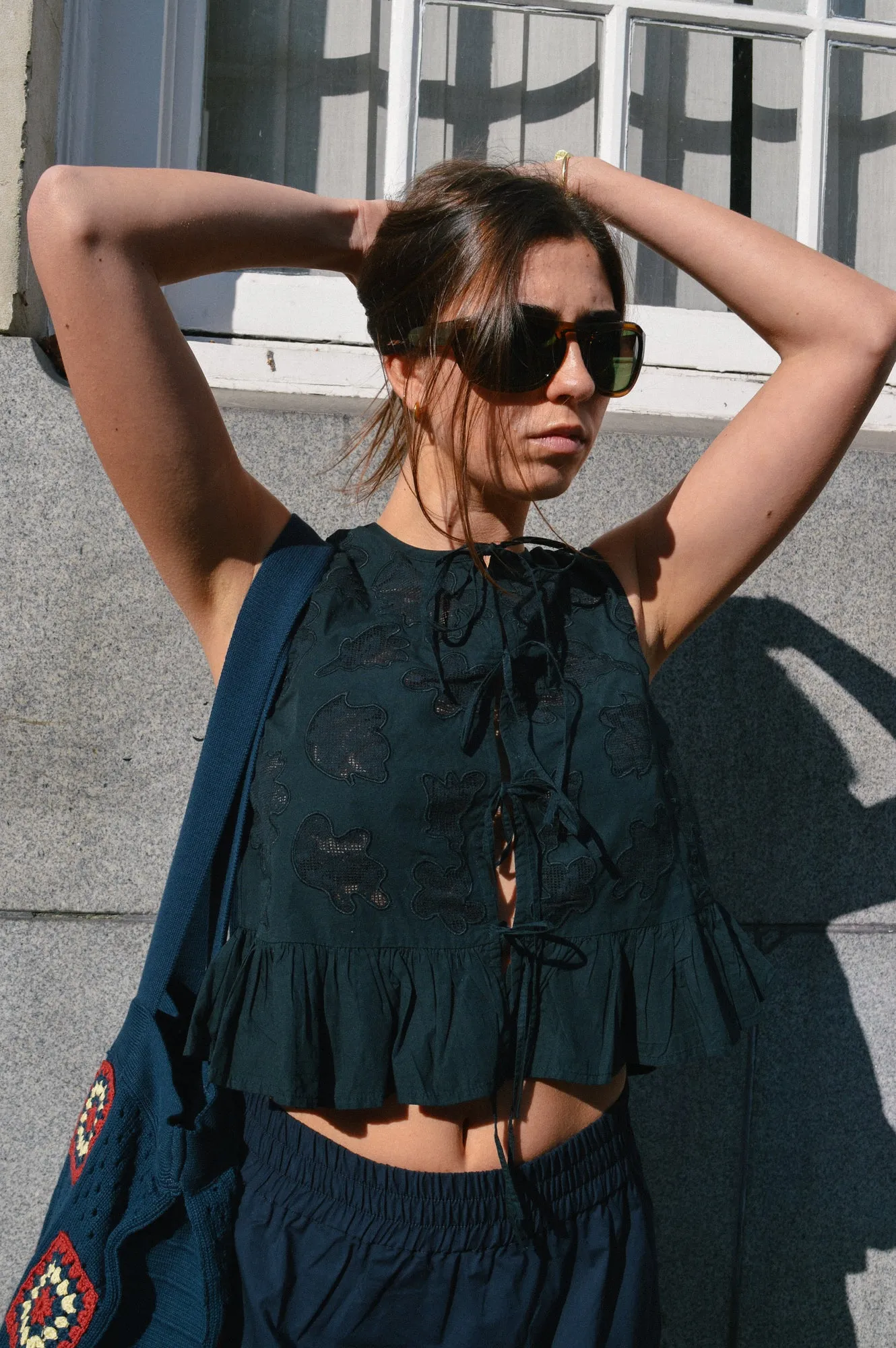 Bellerose Dotty Black Beauty Top
