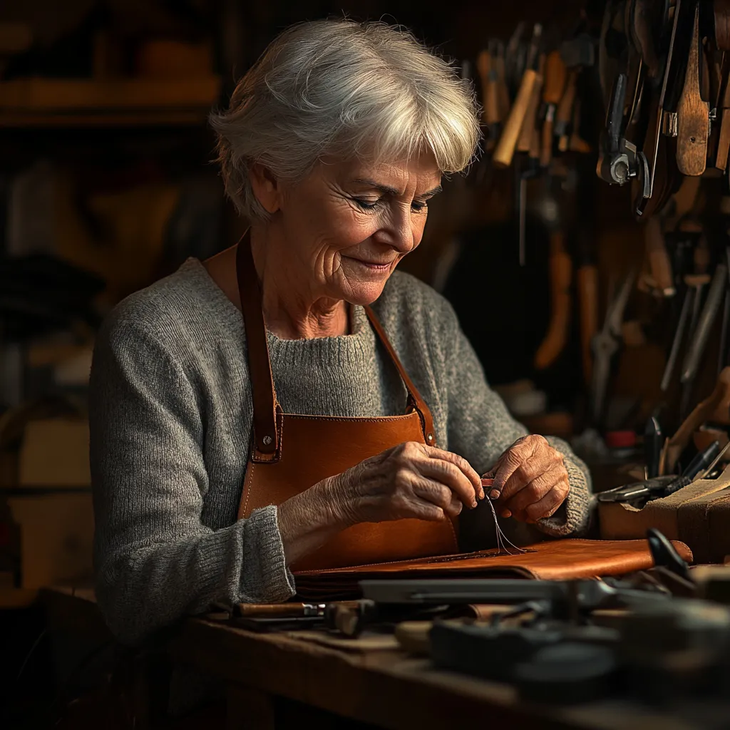 Daily Luxury of Gloria - Vintage Leather Handbag