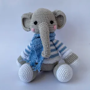 Ele The Blue Elephant