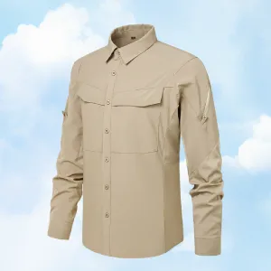 Fashion Outdoor Tactics Quick-drying Shirt Men