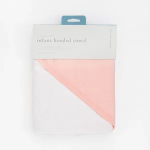 Infant Hooded Towel (Rose Petal)