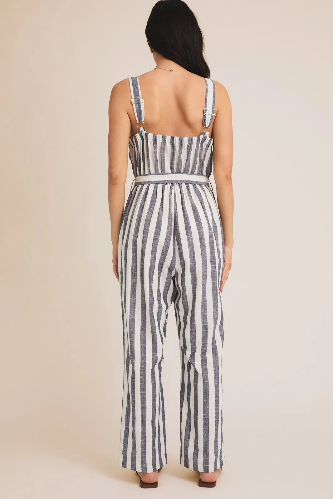 Lightweight Summer Stripe Jumpsuit