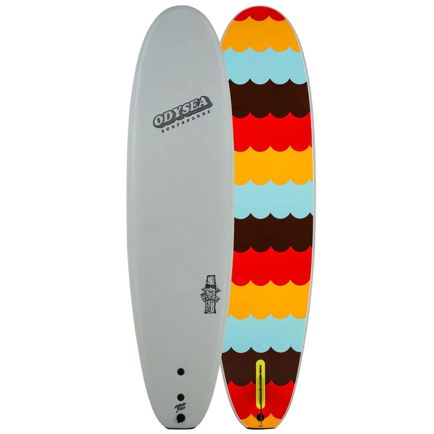 ODYSEA 7'0" PLANK - SINGLE FIN - COOL GREY 24