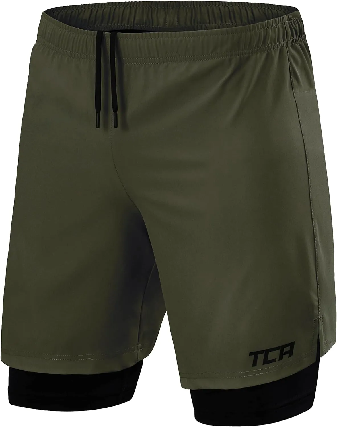 Short Running Homme - 2 en 1 avec Poche Zippe | Fitnessterapy