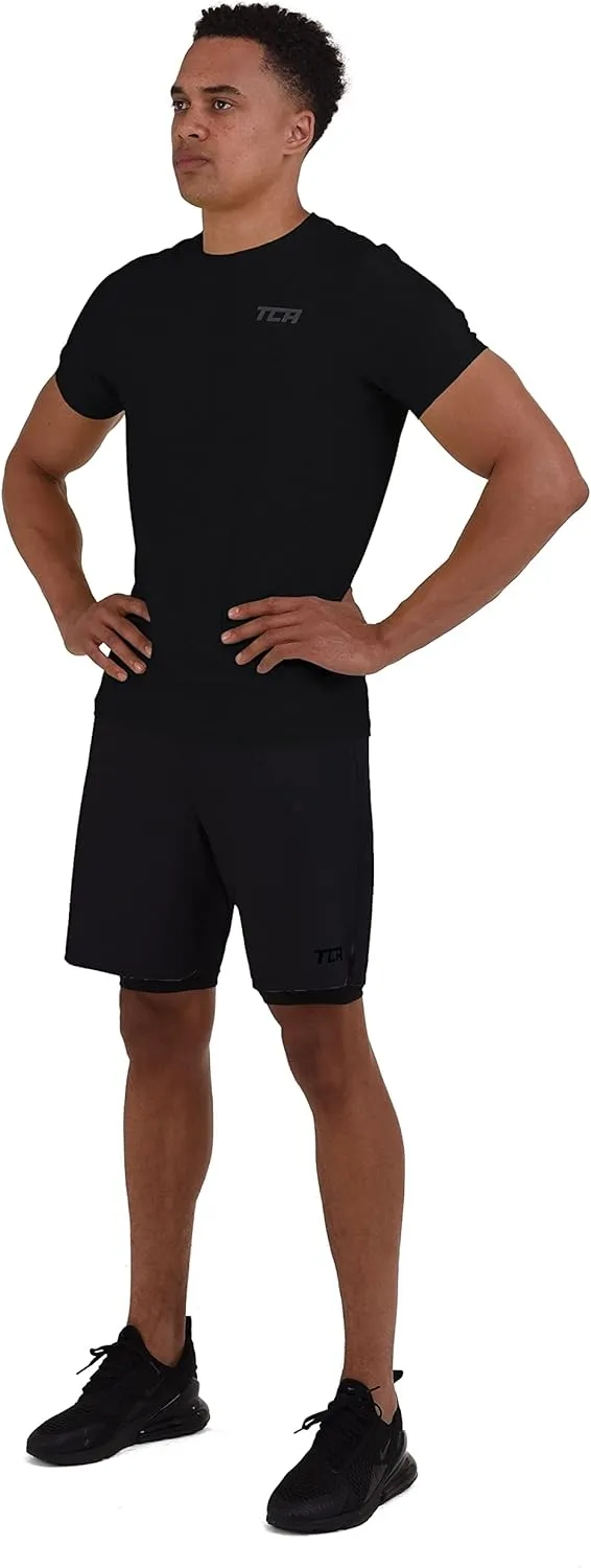 Short Running Homme - 2 en 1 avec Poche Zippe | Fitnessterapy