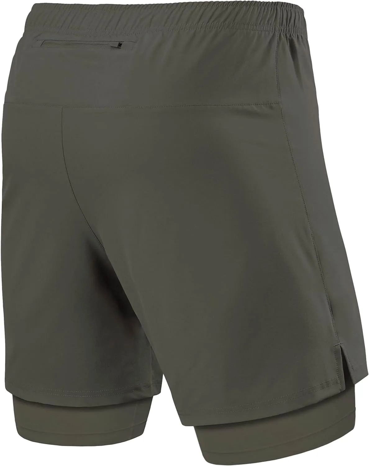 Short Running Homme - 2 en 1 avec Poche Zippe | Fitnessterapy