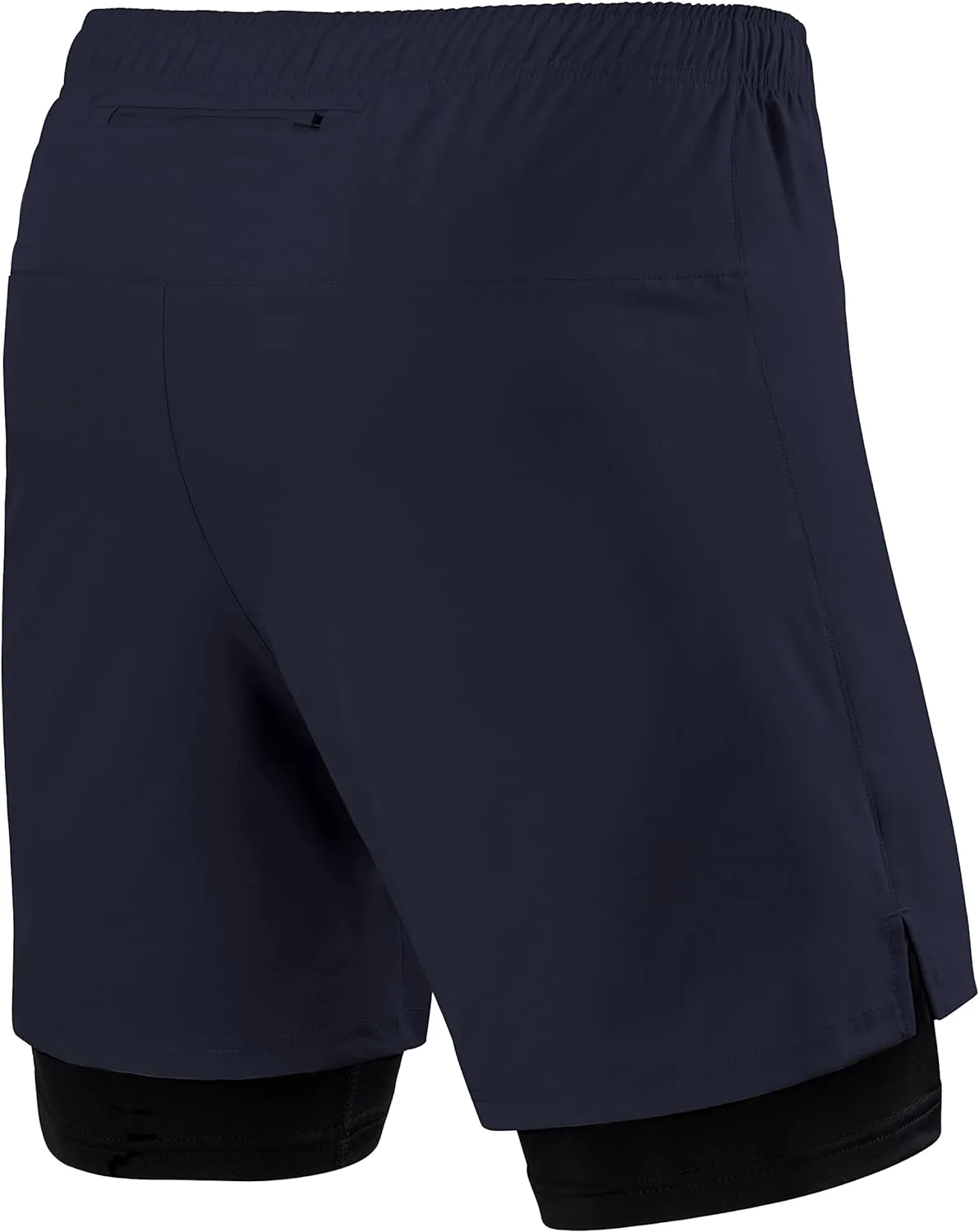 Short Running Homme - 2 en 1 avec Poche Zippe | Fitnessterapy
