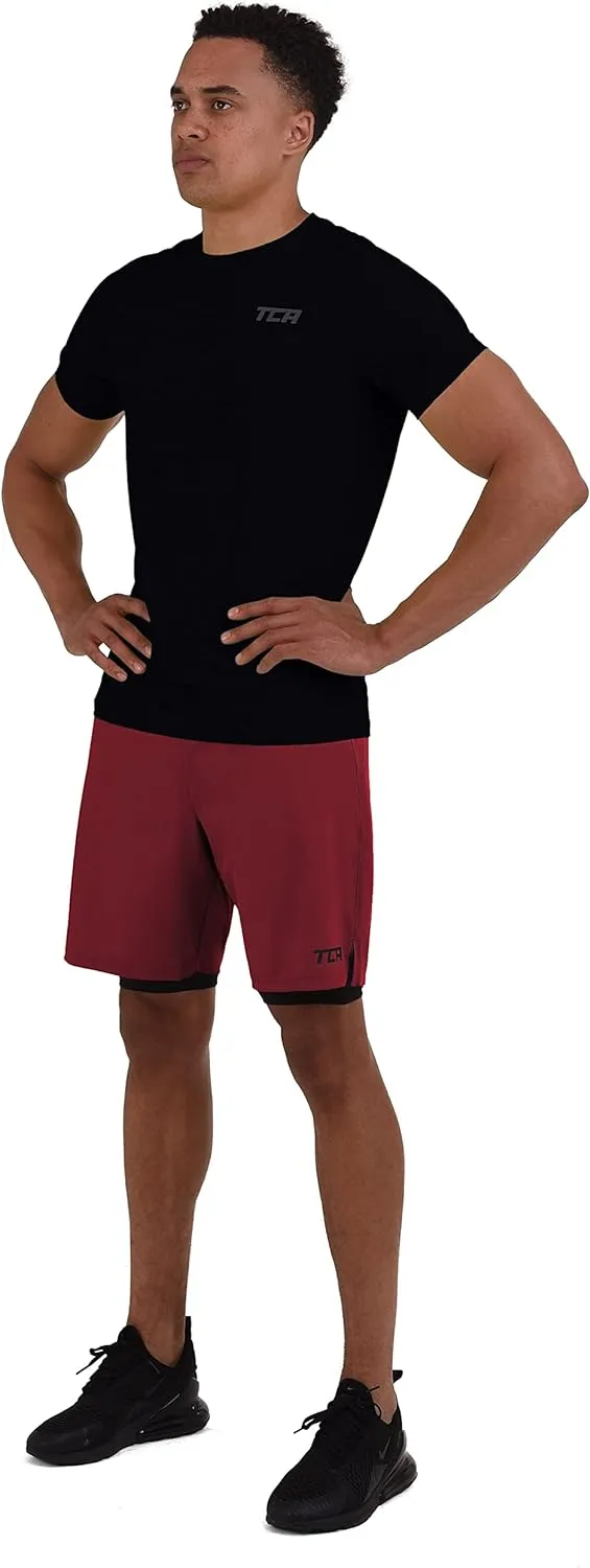 Short Running Homme - 2 en 1 avec Poche Zippe | Fitnessterapy