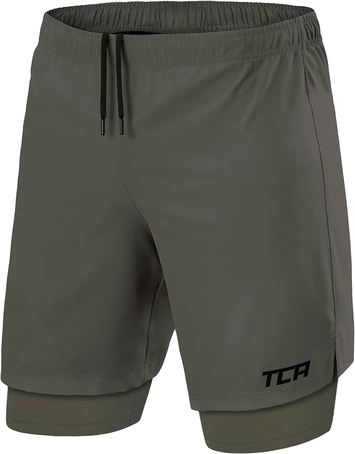 Short Running Homme - 2 en 1 avec Poche Zippe | Fitnessterapy