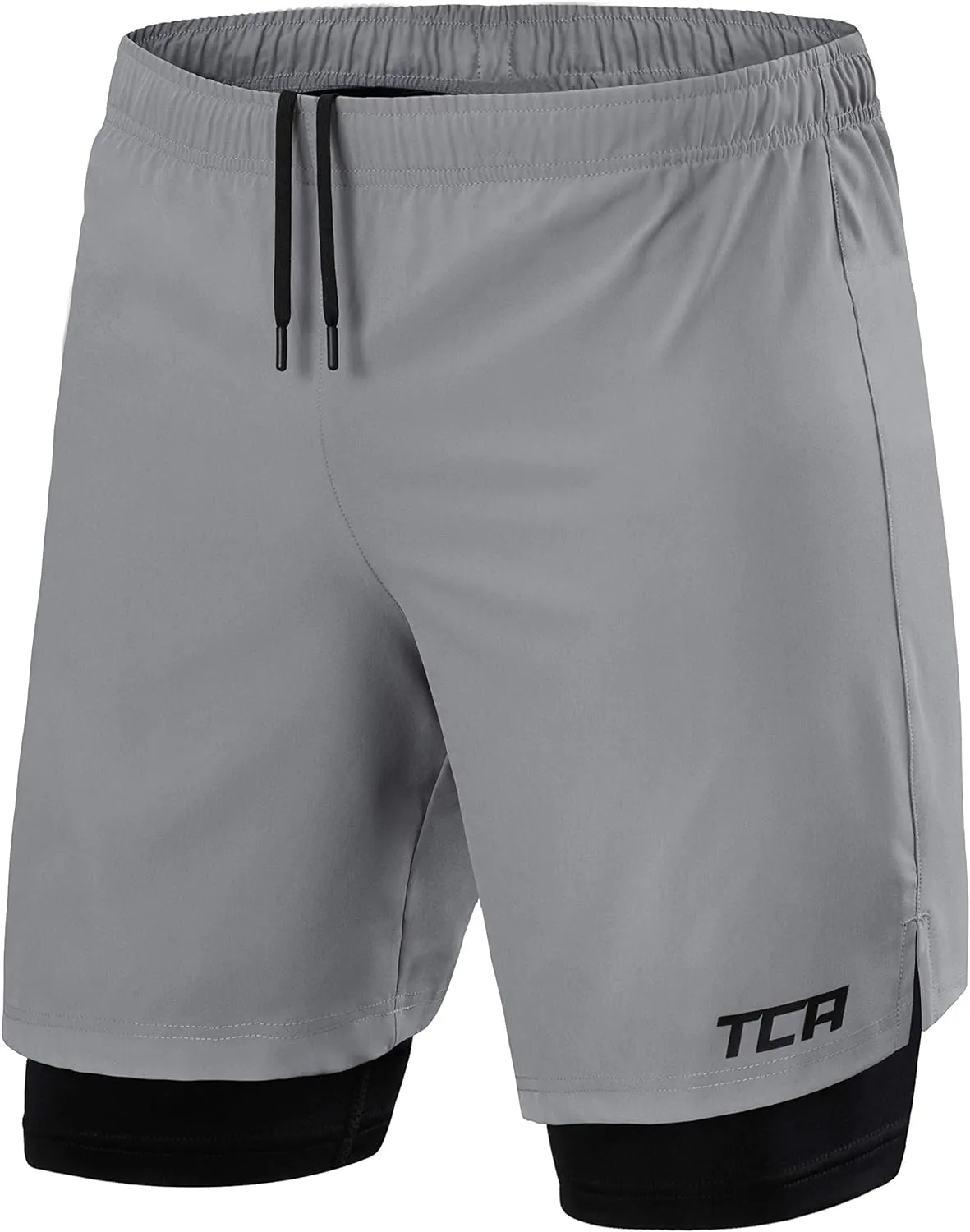Short Running Homme - 2 en 1 avec Poche Zippe | Fitnessterapy