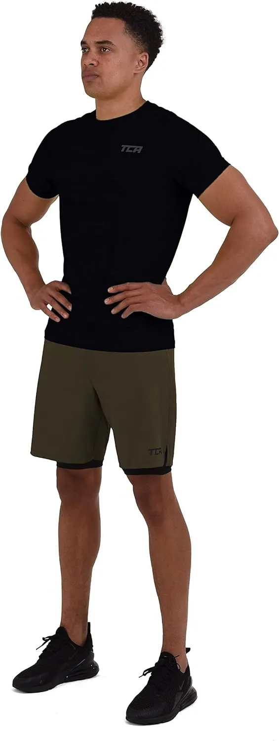 Short Running Homme - 2 en 1 avec Poche Zippe | Fitnessterapy