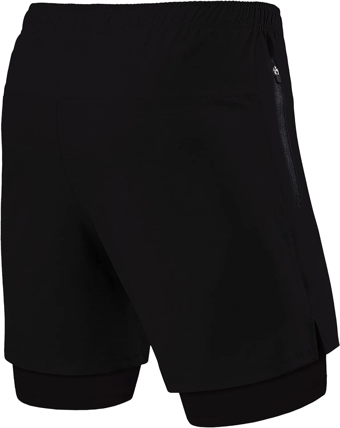 Short Running Homme - 2 en 1 avec Poche Zippe | Fitnessterapy