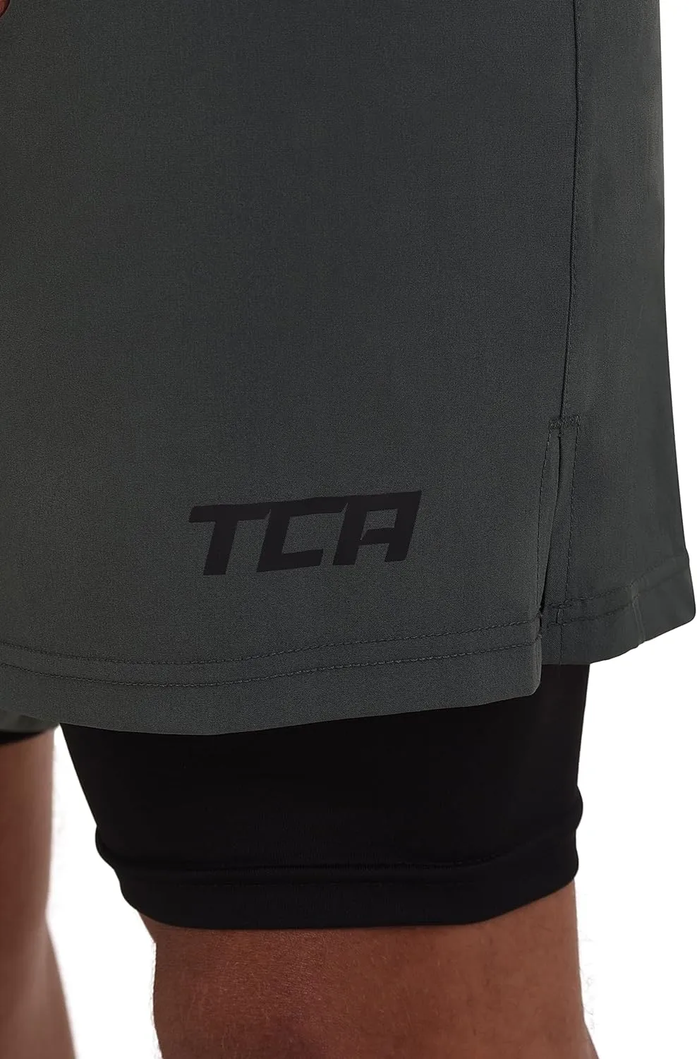 Short Running Homme - 2 en 1 avec Poche Zippe | Fitnessterapy