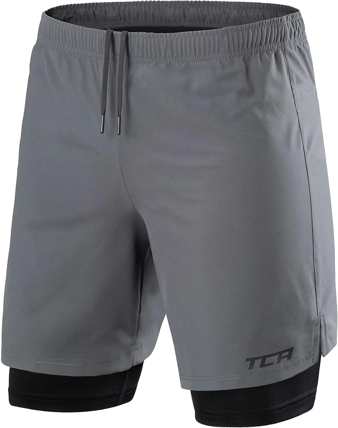 Short Running Homme - 2 en 1 avec Poche Zippe | Fitnessterapy