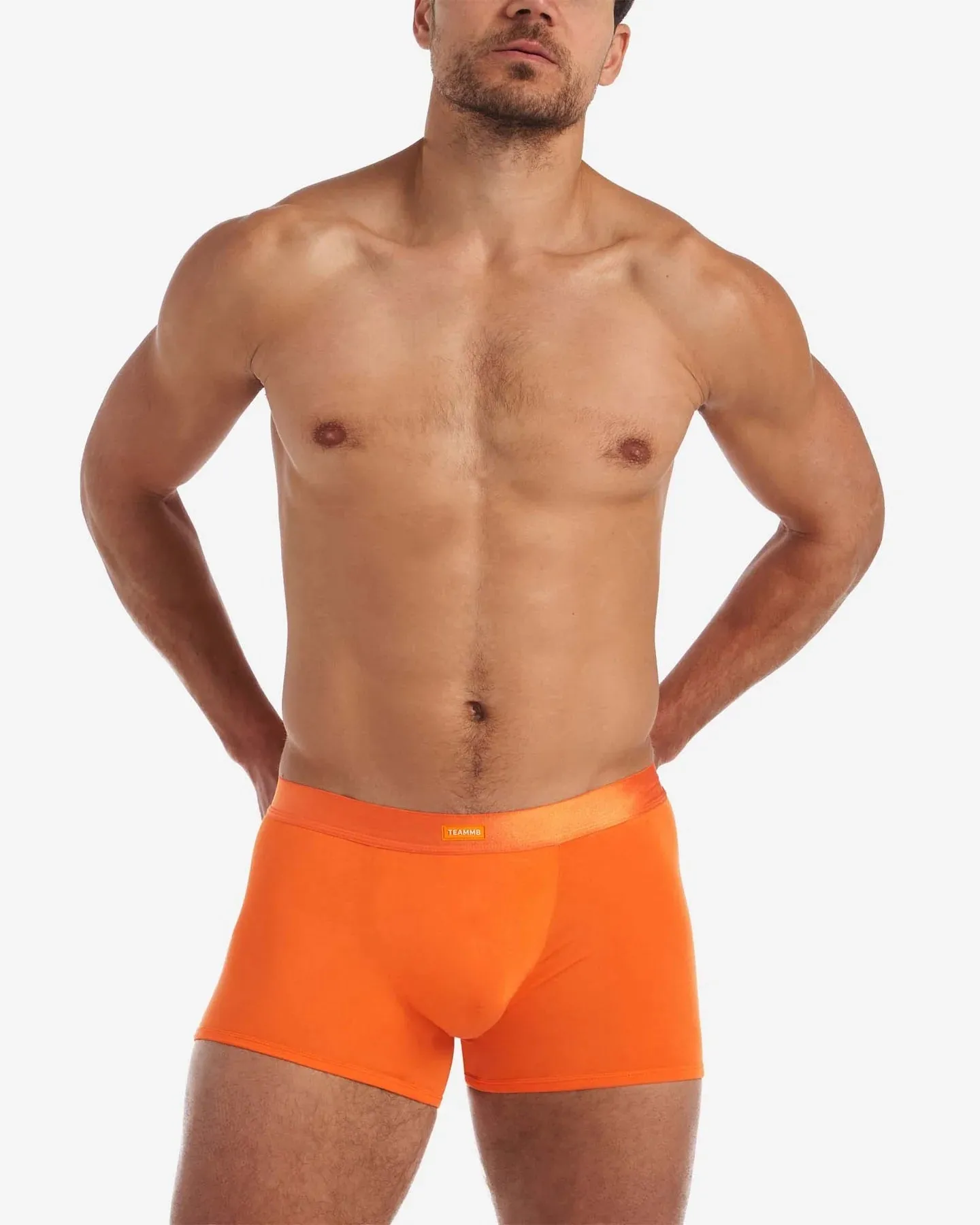 Teamm8 You Bamboo boxer orange