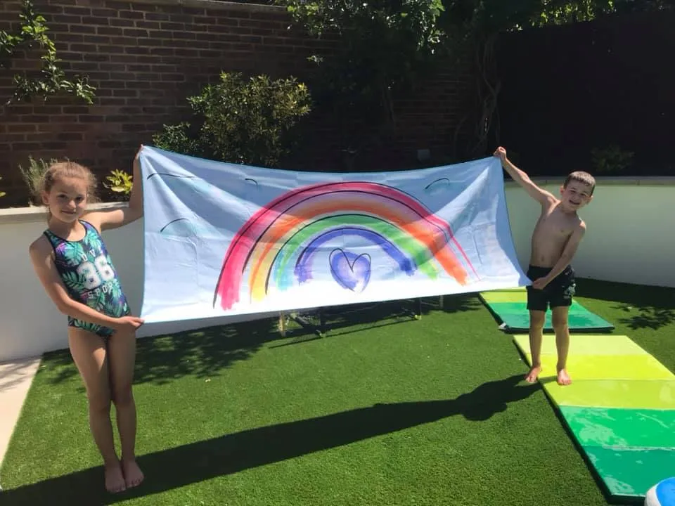 Under the Rainbow - Quick Drying Microfibre Towel