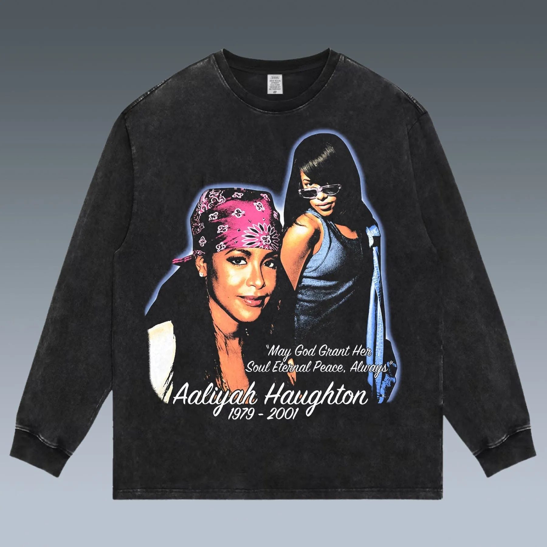 VINTAGE LONG SLEEVE TEE |  AALIYAH