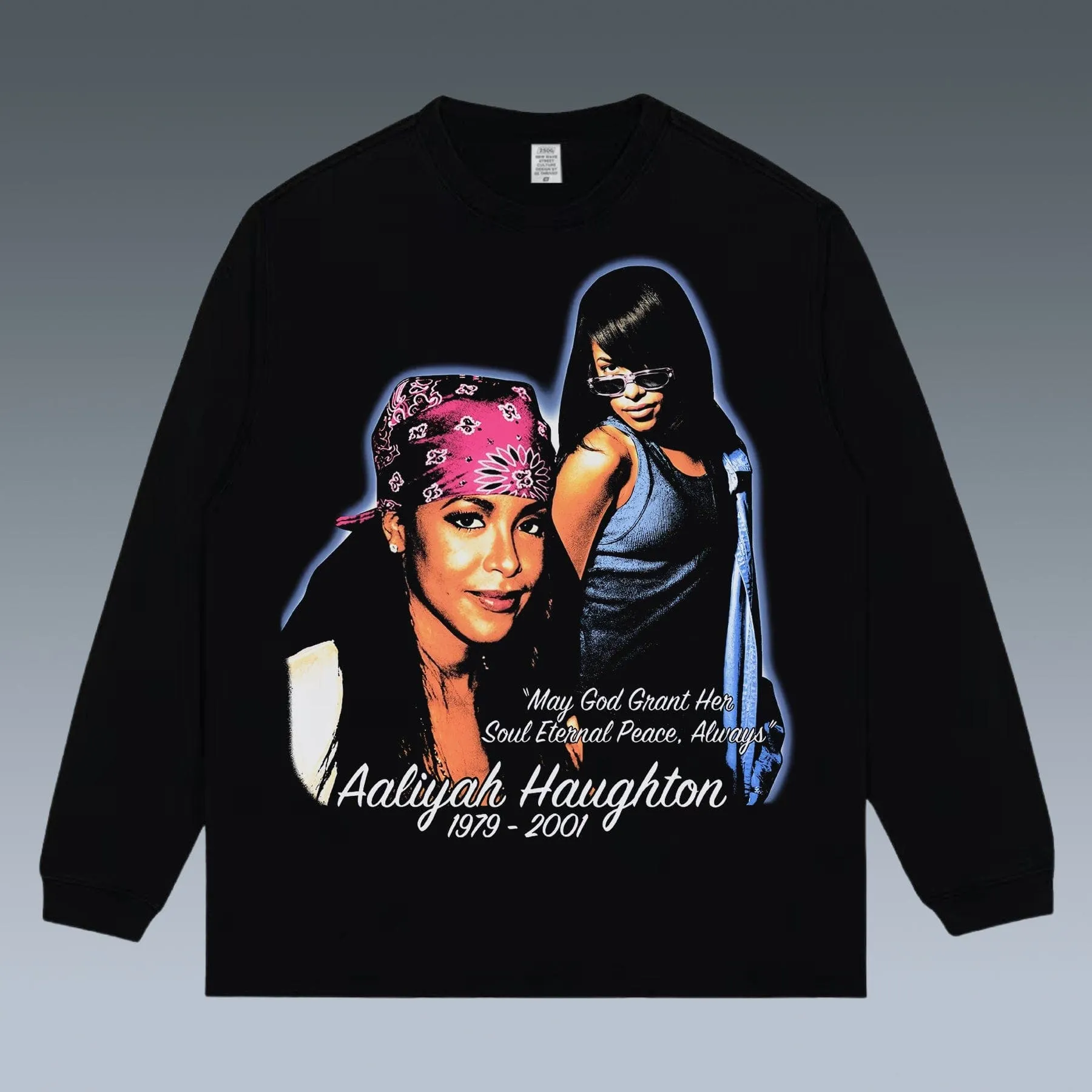 VINTAGE LONG SLEEVE TEE |  AALIYAH