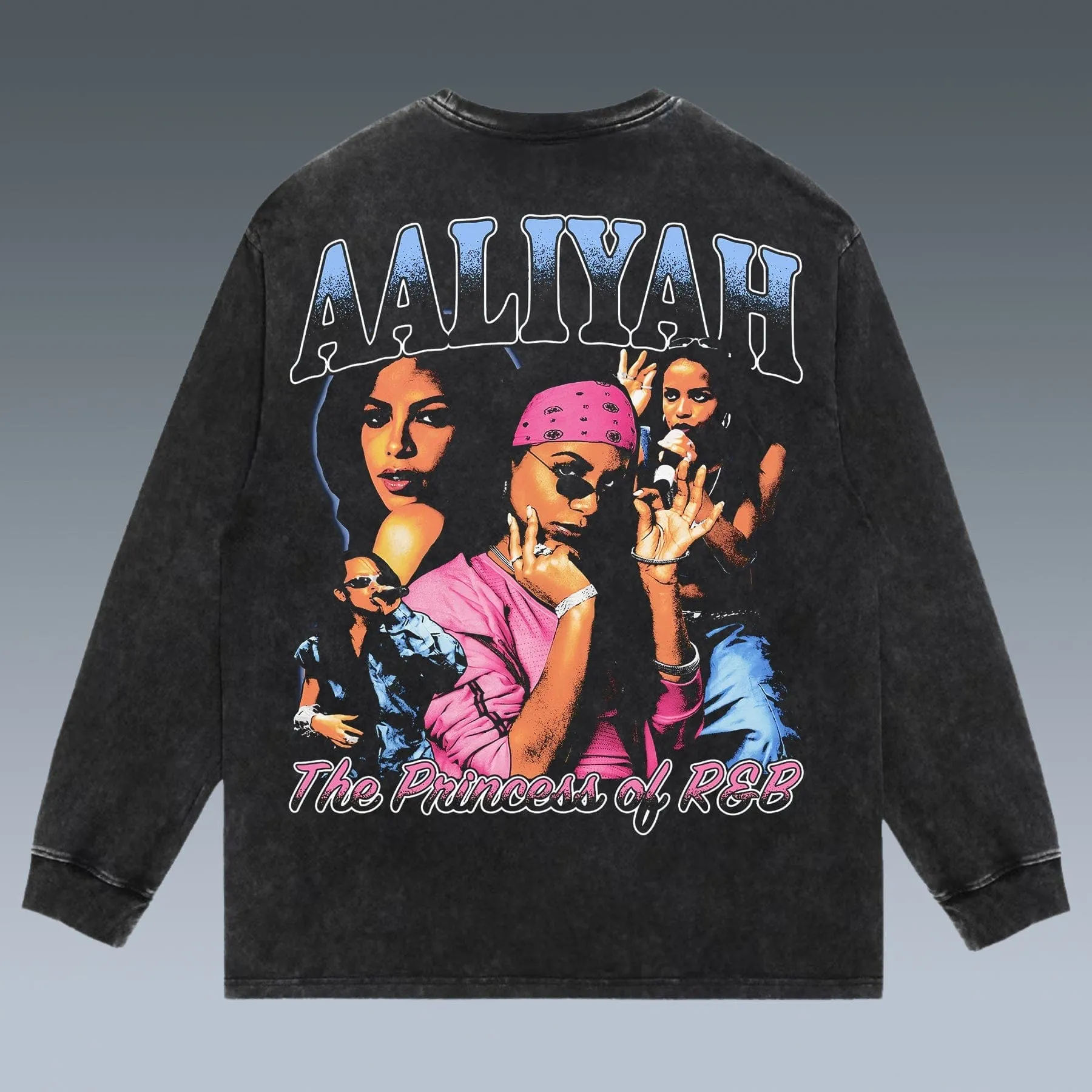VINTAGE LONG SLEEVE TEE |  AALIYAH