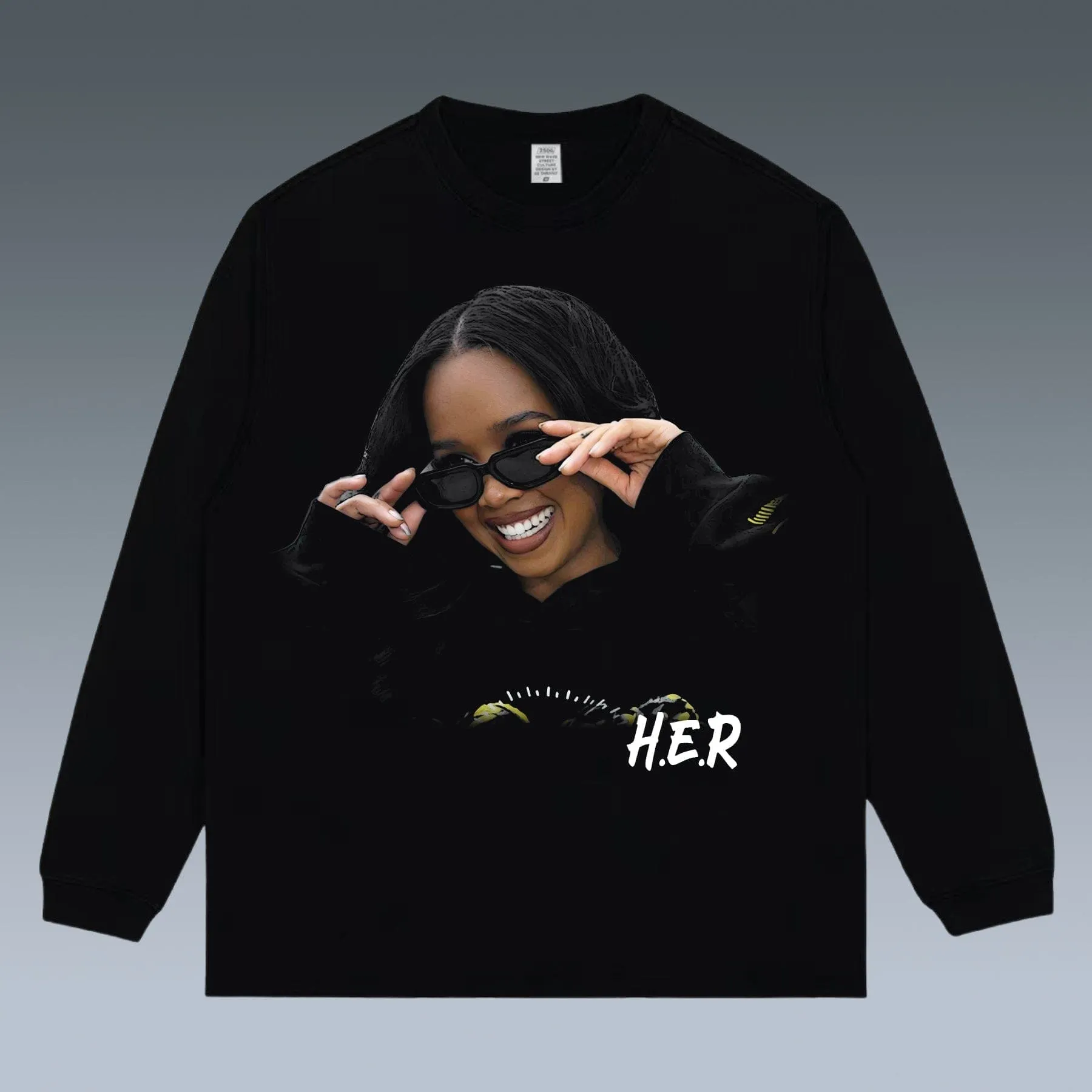 VINTAGE LONG SLEEVE TEE |  H.E.R