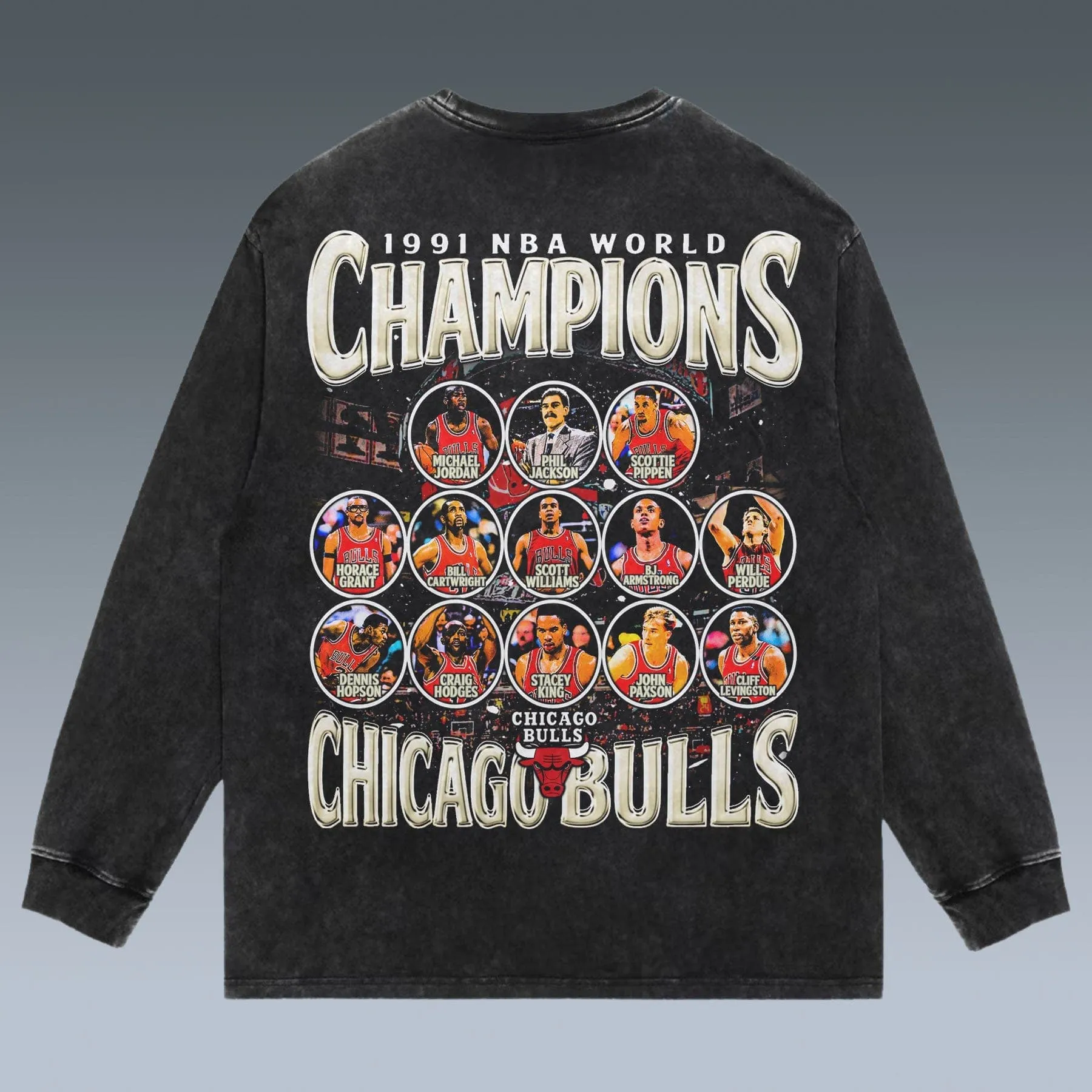 VINTAGE LONG SLEEVE TEE |  MICHAEL JORDAN 4.26