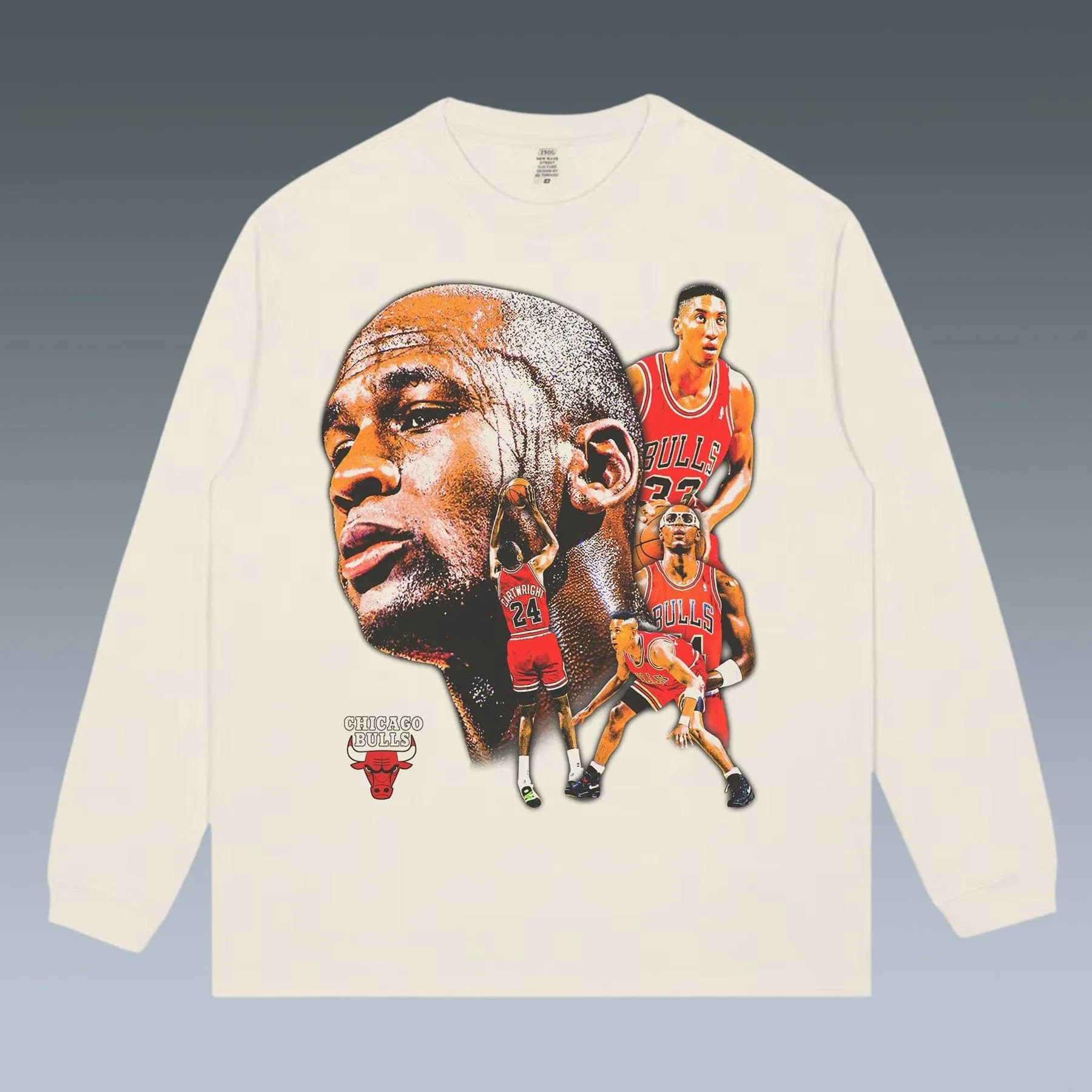 VINTAGE LONG SLEEVE TEE |  MICHAEL JORDAN 4.26