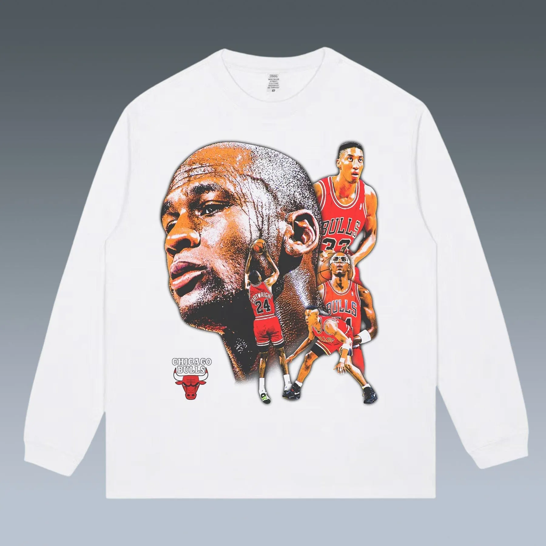 VINTAGE LONG SLEEVE TEE |  MICHAEL JORDAN 4.26