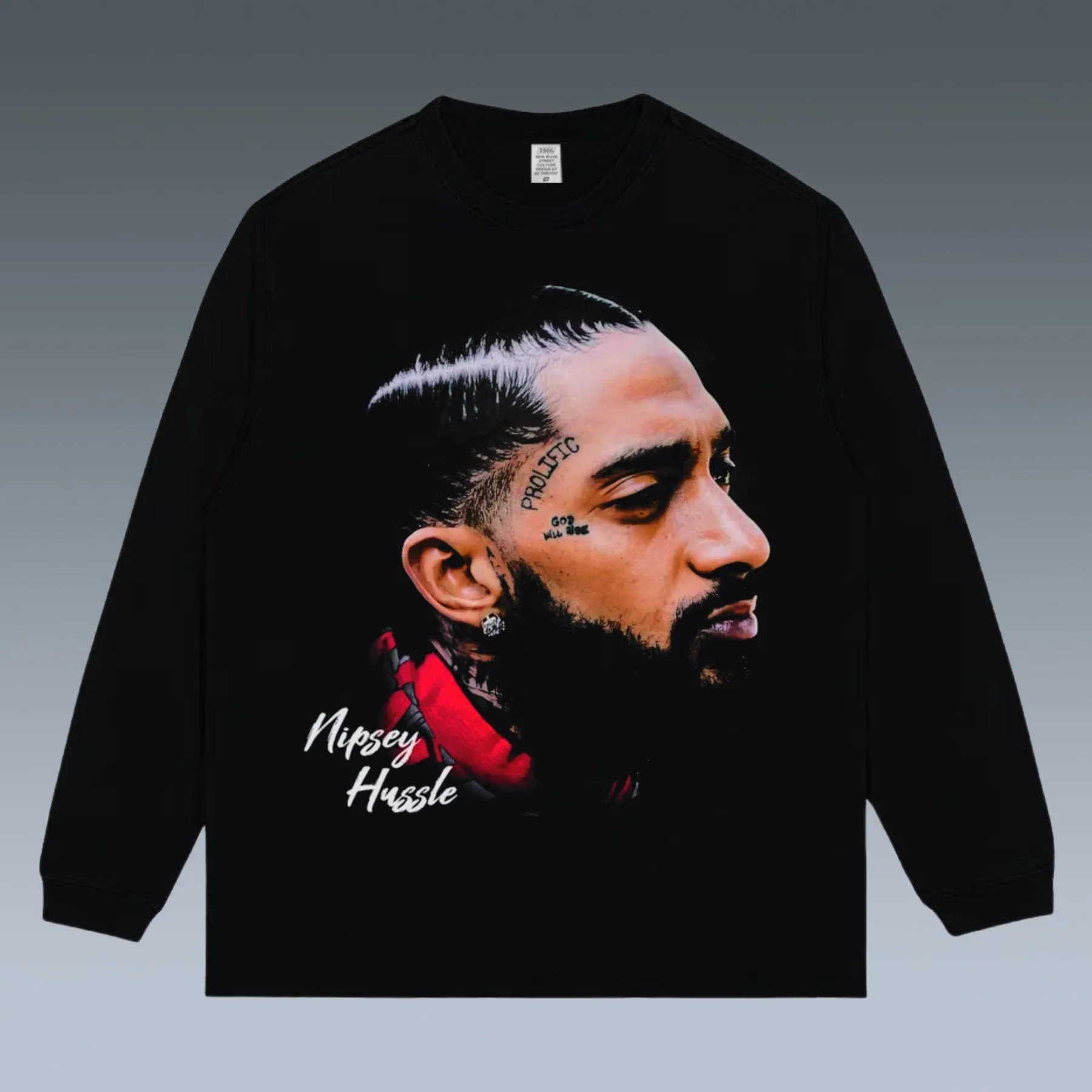 VINTAGE LONG SLEEVE TEE |  NIPSEY HUSSLE 4.26