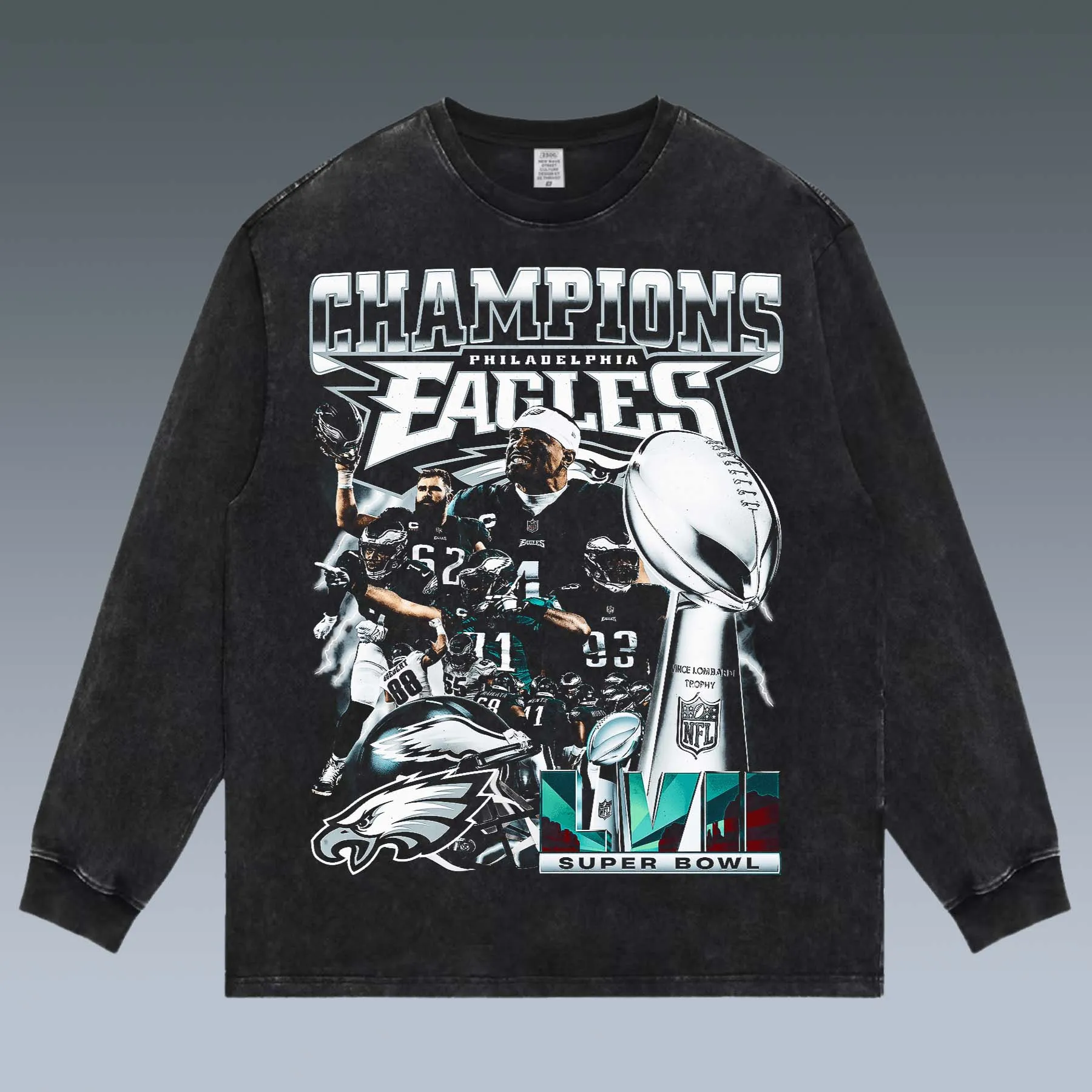 VINTAGE LONG SLEEVE TEE |  PHILADELPHIA EAGLES