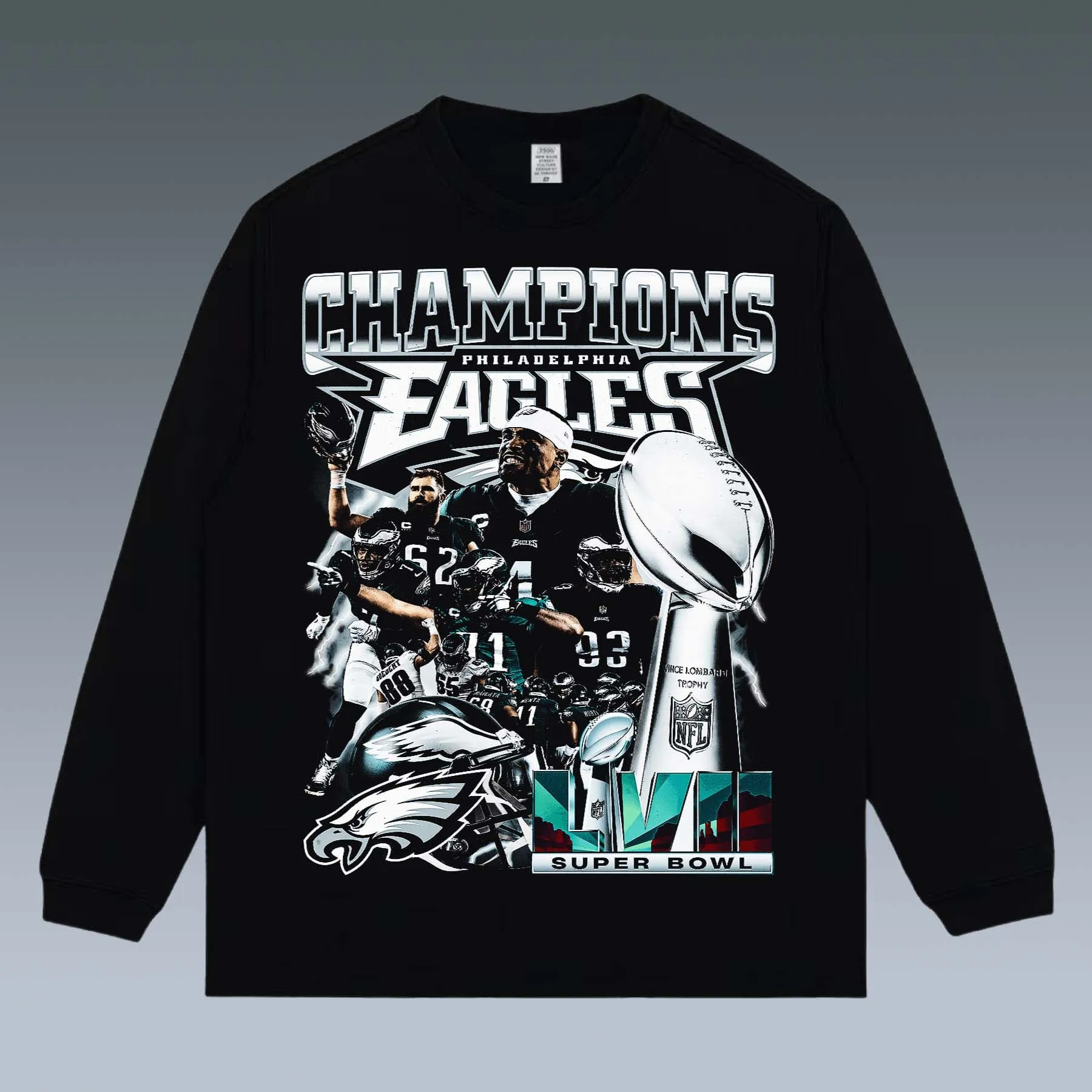 VINTAGE LONG SLEEVE TEE |  PHILADELPHIA EAGLES