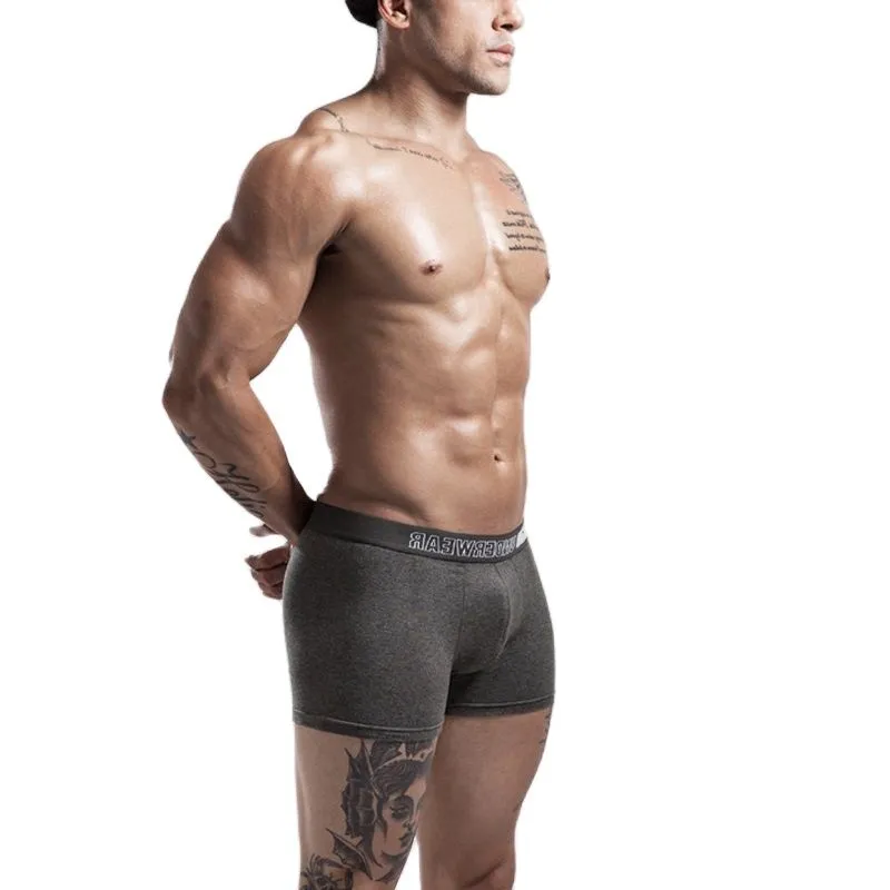 West Louis Men Cotton Soft Boxers Underwear 4Pcs