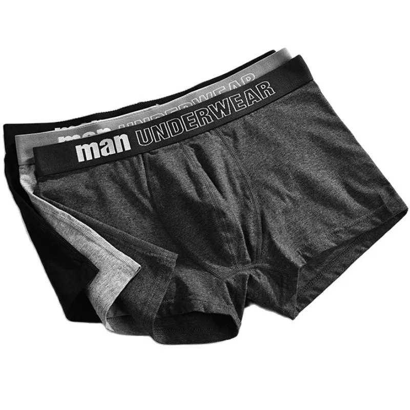 West Louis Men Cotton Soft Boxers Underwear 4Pcs